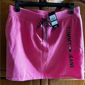 Tommy Hilfiger Knit Skirt, NWT, Salmon, Size L